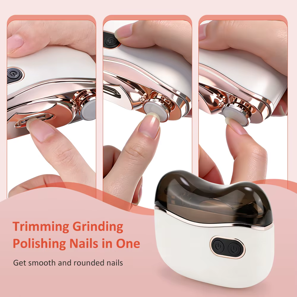Coupe-ongles électrique automatique rechargeable pour adultes et bébés