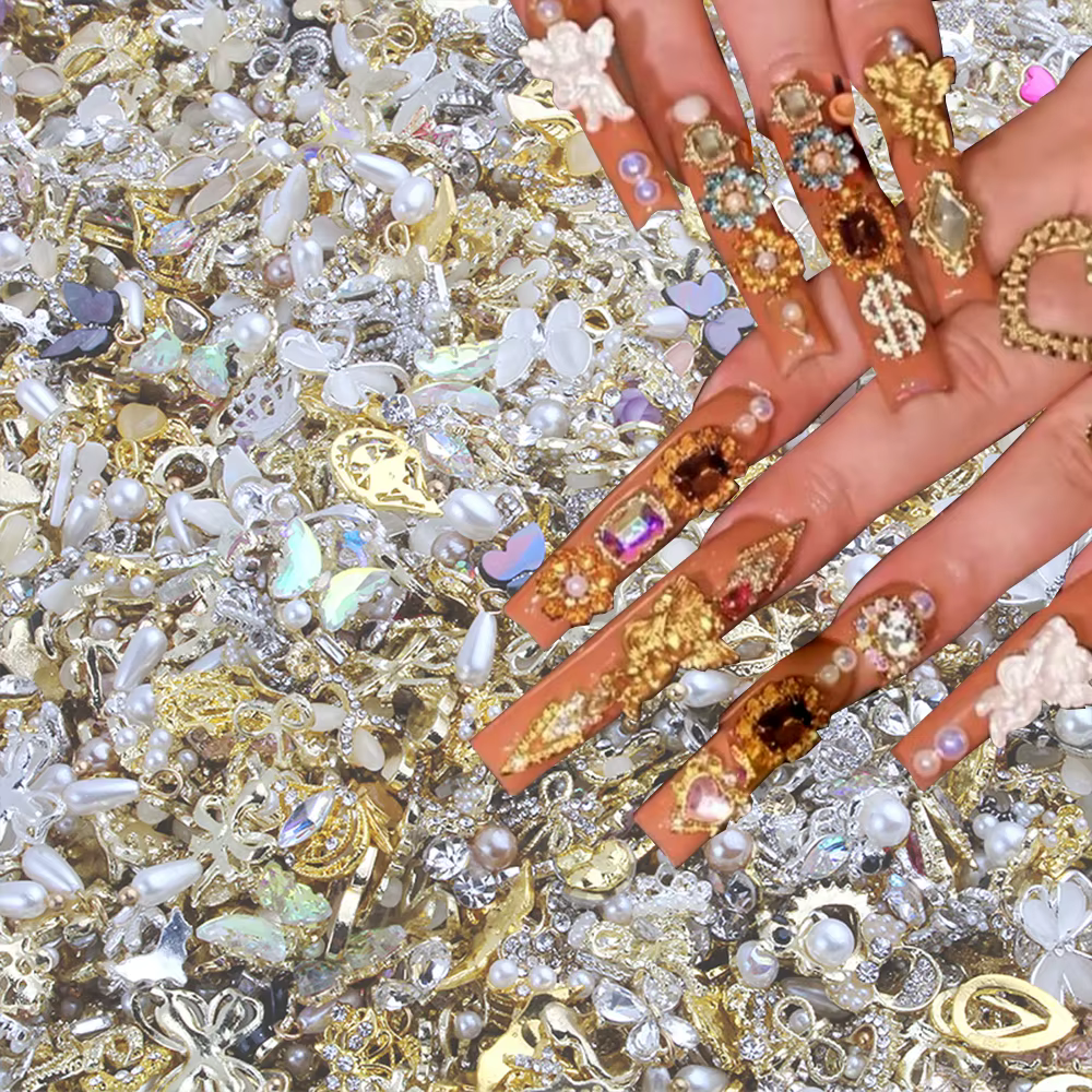 Breloque pour ongles de luxe
