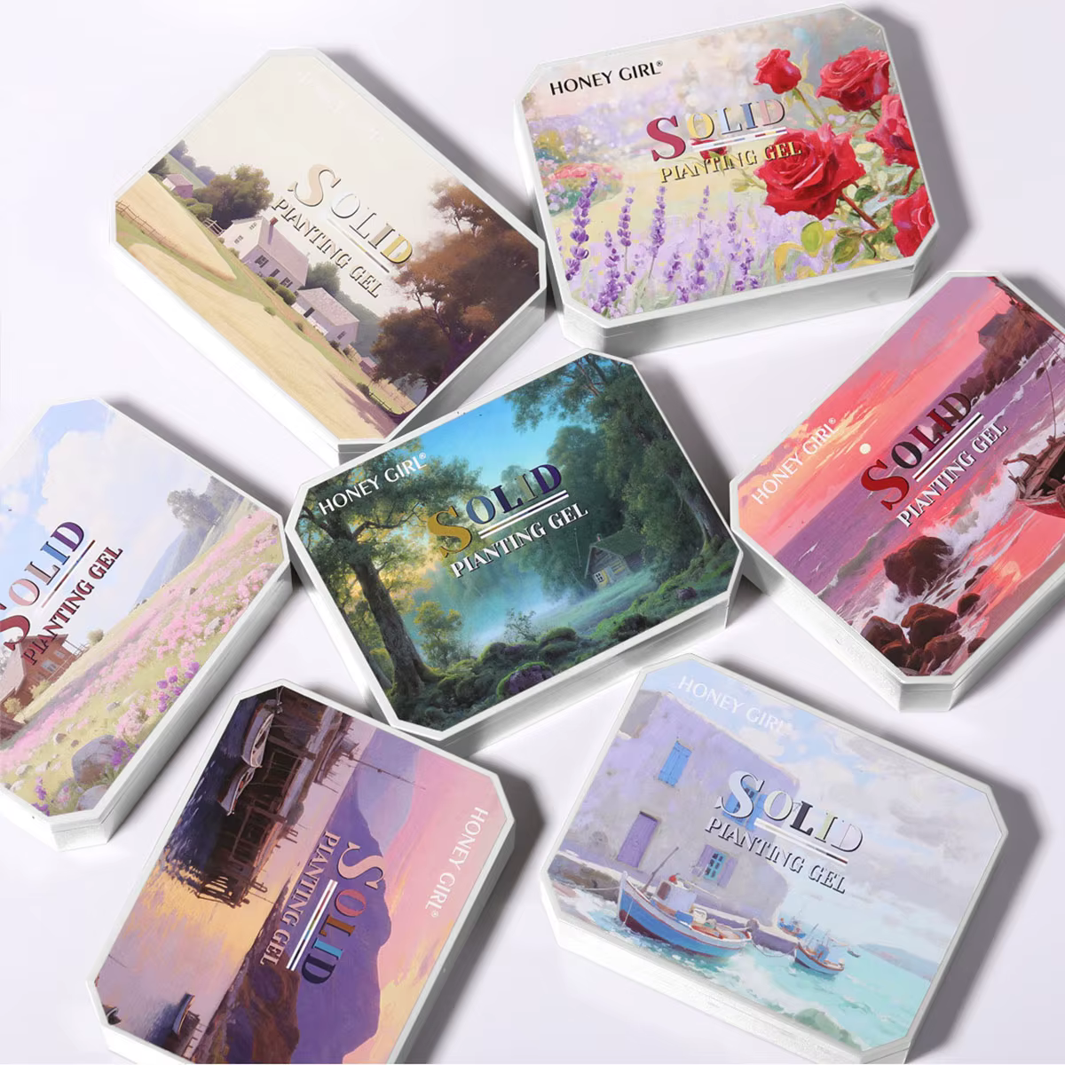1pc Gel Solide pour Nail Art
