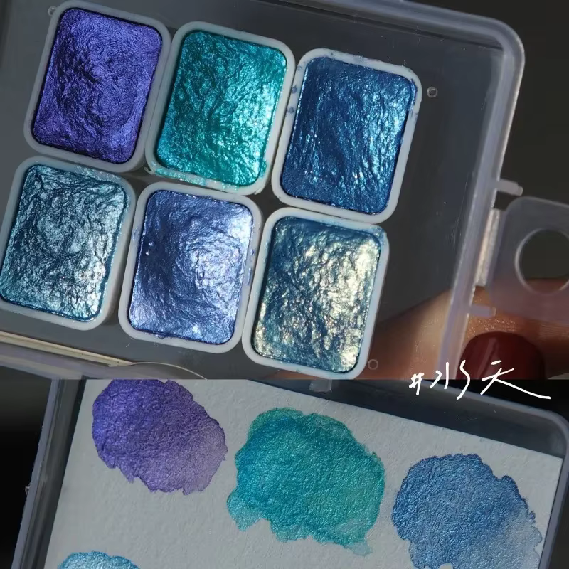 Pigment solide pour ongles