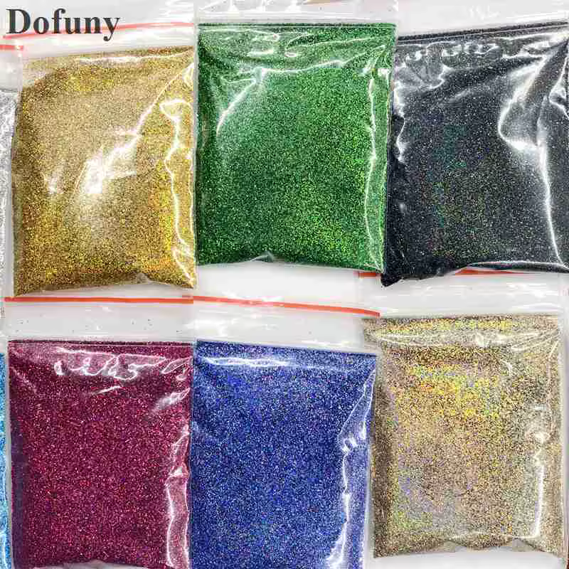 Poudre de paillettes Laser pour ongles