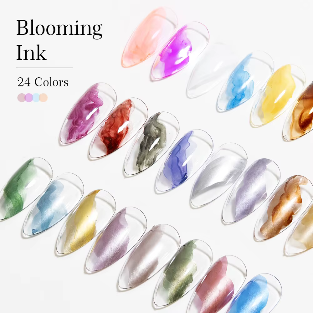 CANNI aquarelle encre pour ongles 9ml Venalisa effet fleuri