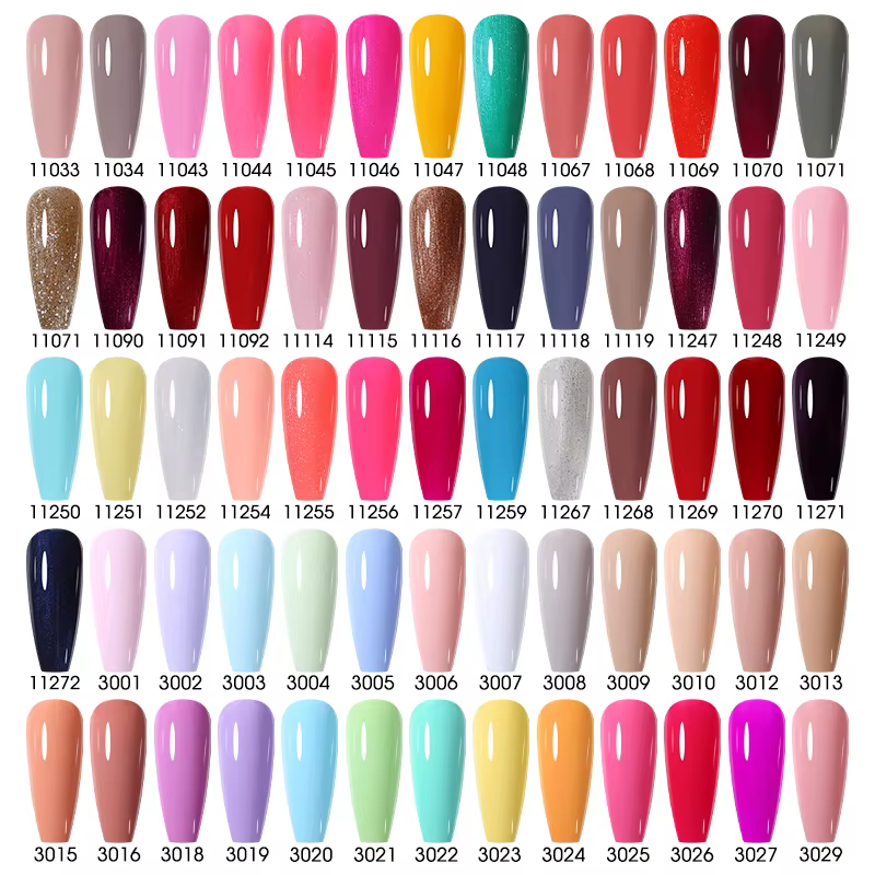 Clou Beaute HEMA TPO gratuit Gel vernis à ongles semi-permanent hybride noir rouge couleur Gel