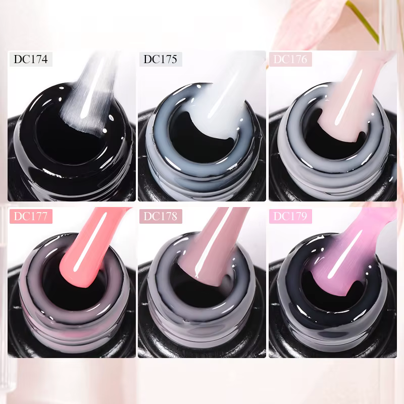 Mtssii 7ml blanc laiteux Extension rapide Gel vernis à ongles Semi Permanent tremper manucure Nail Art UV LED