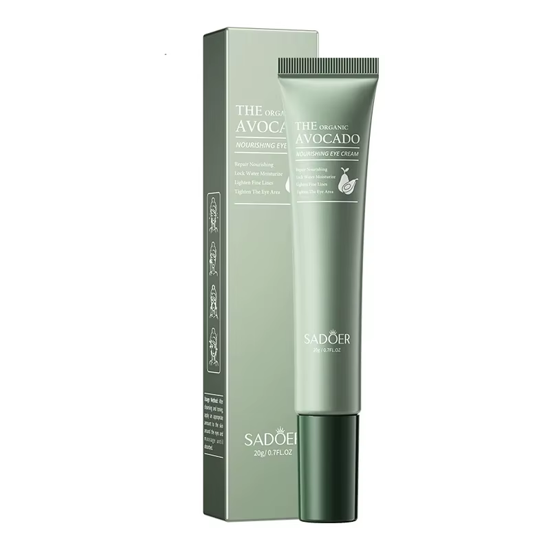 SADOER avocat crème pour les yeux Anti-rides cernes sac pour les yeux raffermissant hydratant tendre soin des yeux beauté santé soins de la peau