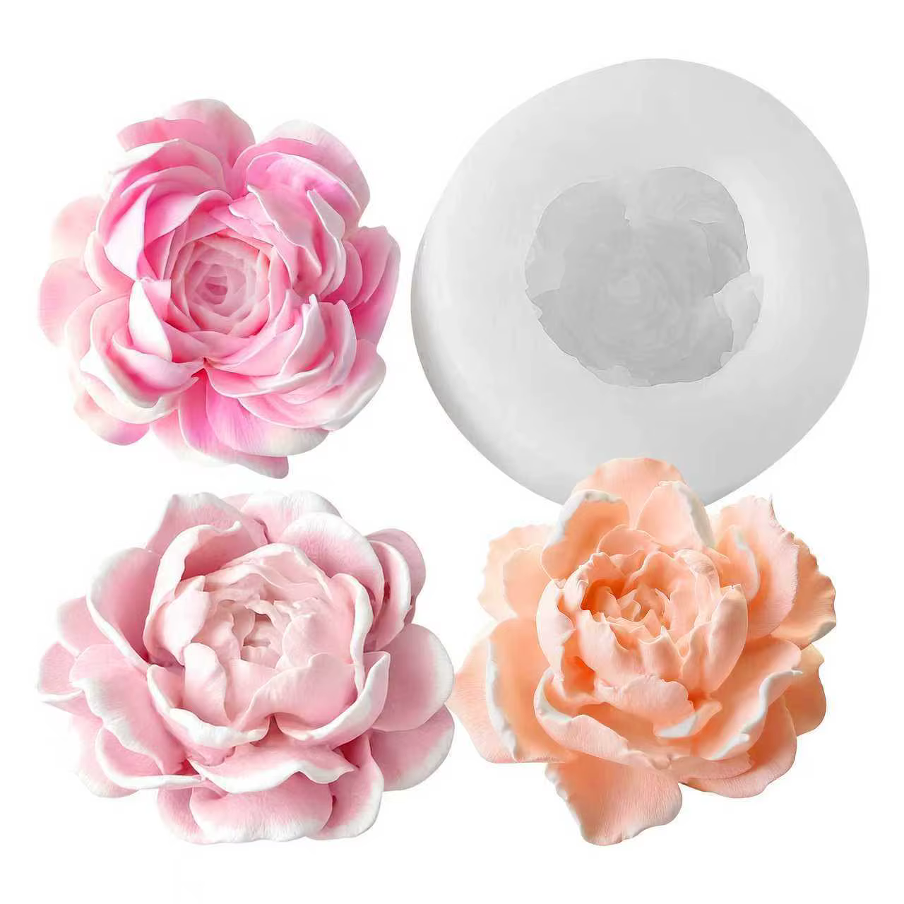 Moule en Silicone fleur de jasmin, bricolage, bougie, cire, savon, plâtre, époxy, artisanat, décoration de maison, cadeau, thérapie aromatique