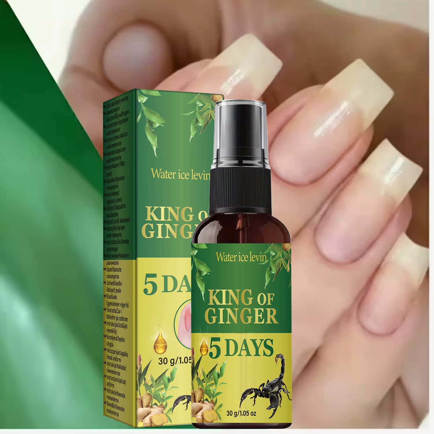 Spray pour les soins des ongles