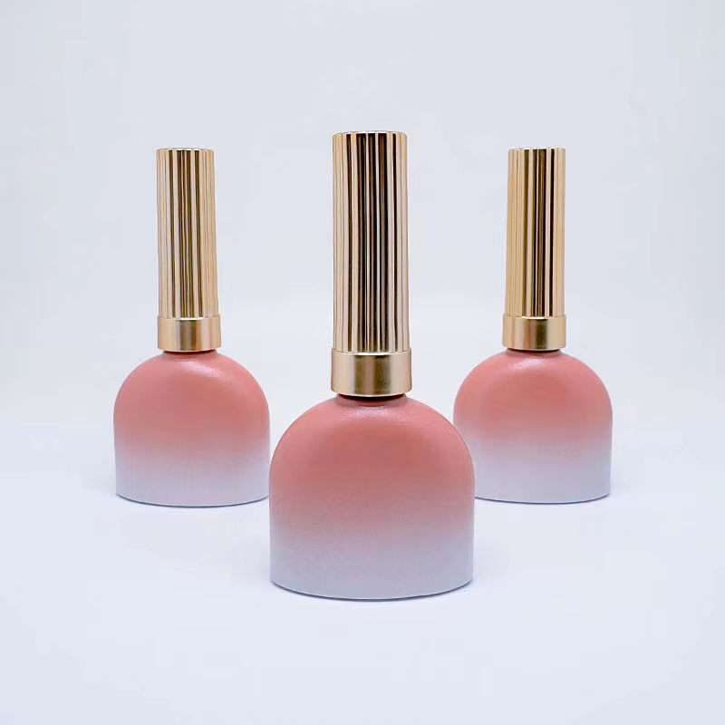 Mini Bouteille en Verre avec Brosses pour Verhéritage à Ongles