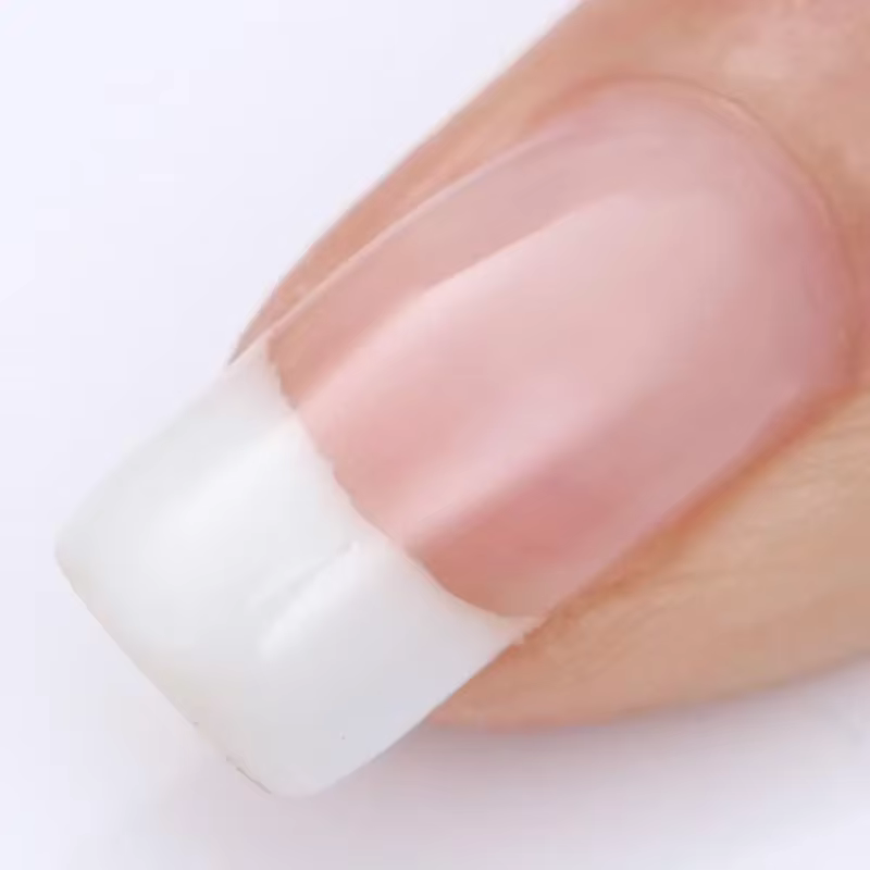 Stylo à ongles bâton bouche Oblique croissant peint pétale biseauté brosse