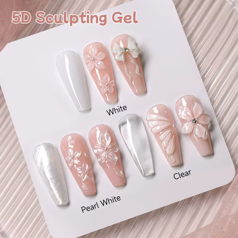 UR SUGAR 15ml Gel Sculptant 5D pour Extension Rapide des Ongles