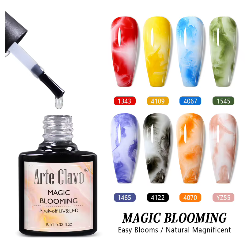 Arte Clavo fleur Gel Nail Art