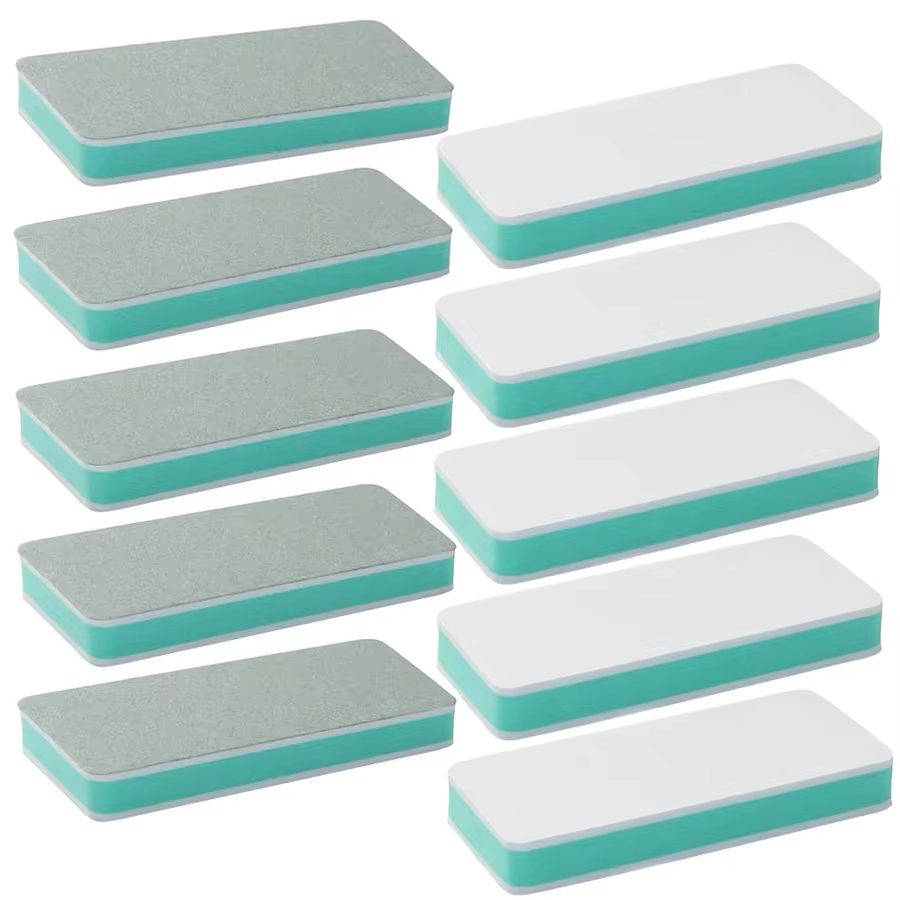 Blocs de polissage des ongles double face