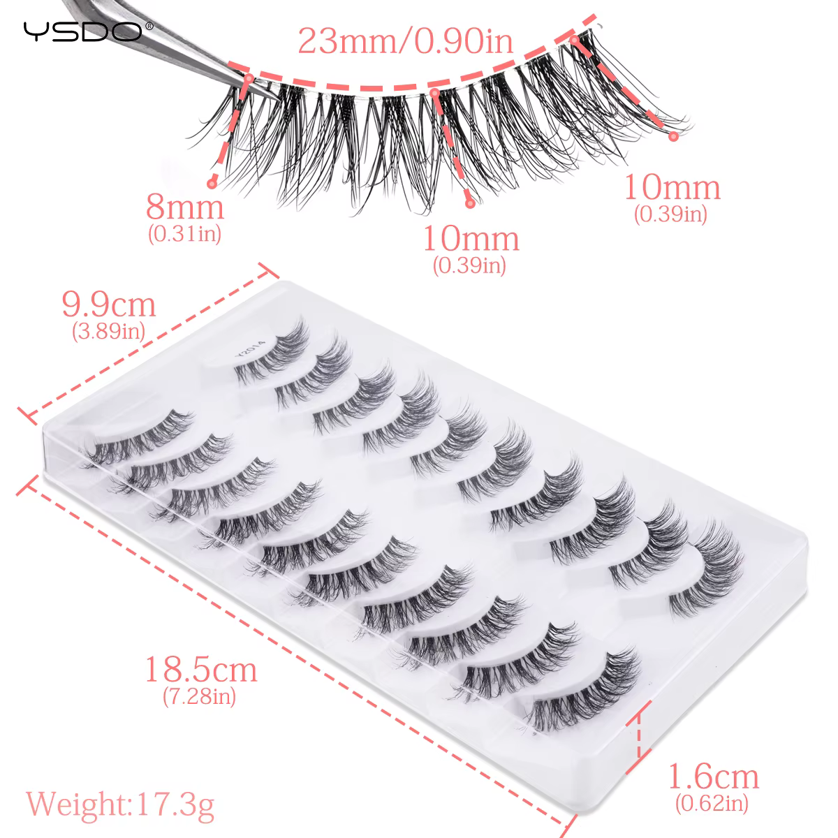 YSDO Manga Faux Cils Extension