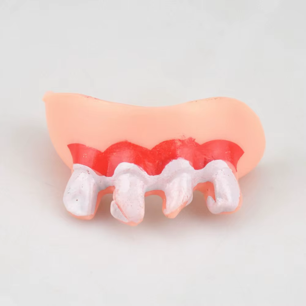 Prothèses dentaires amusantes, 10 styles, fausses dents en caoutchouc, jouet choquant, fausses dents, Gadgets de nouveauté