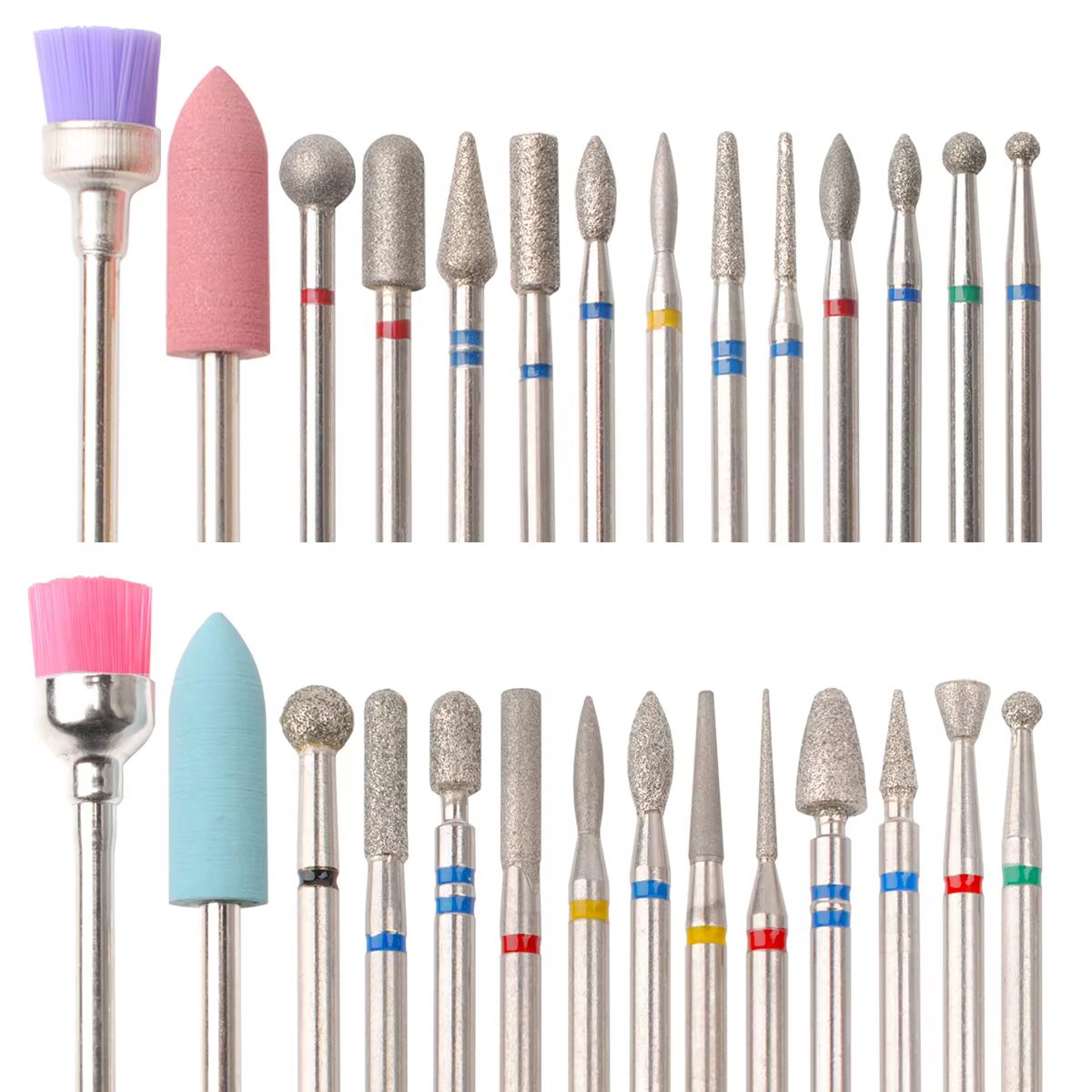 Lot de 14 embouts pour ponceuse à ongles