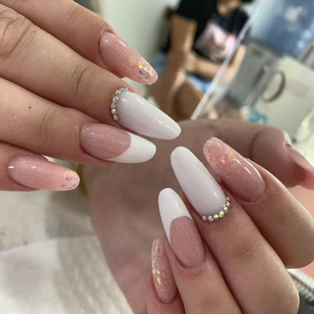 ELL LOUREL Base en caoutchouc Gel vernis à ongles brillant couleur rose