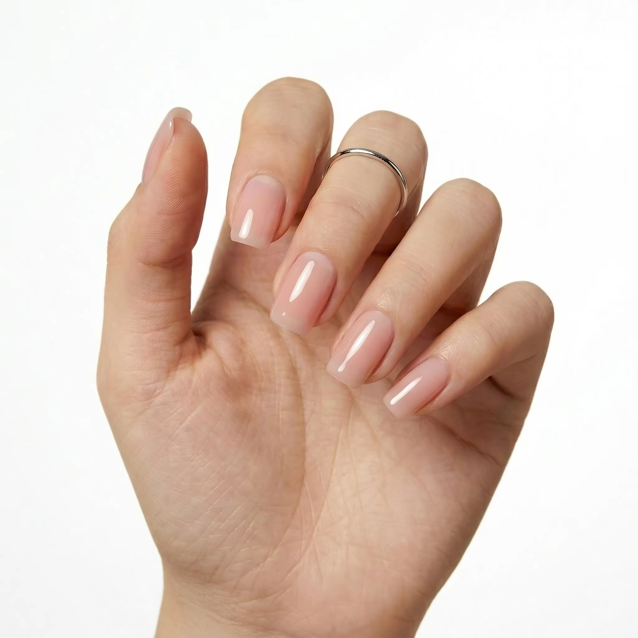 Sans tracas # Vernis Gel Rose Nude Transparent 05