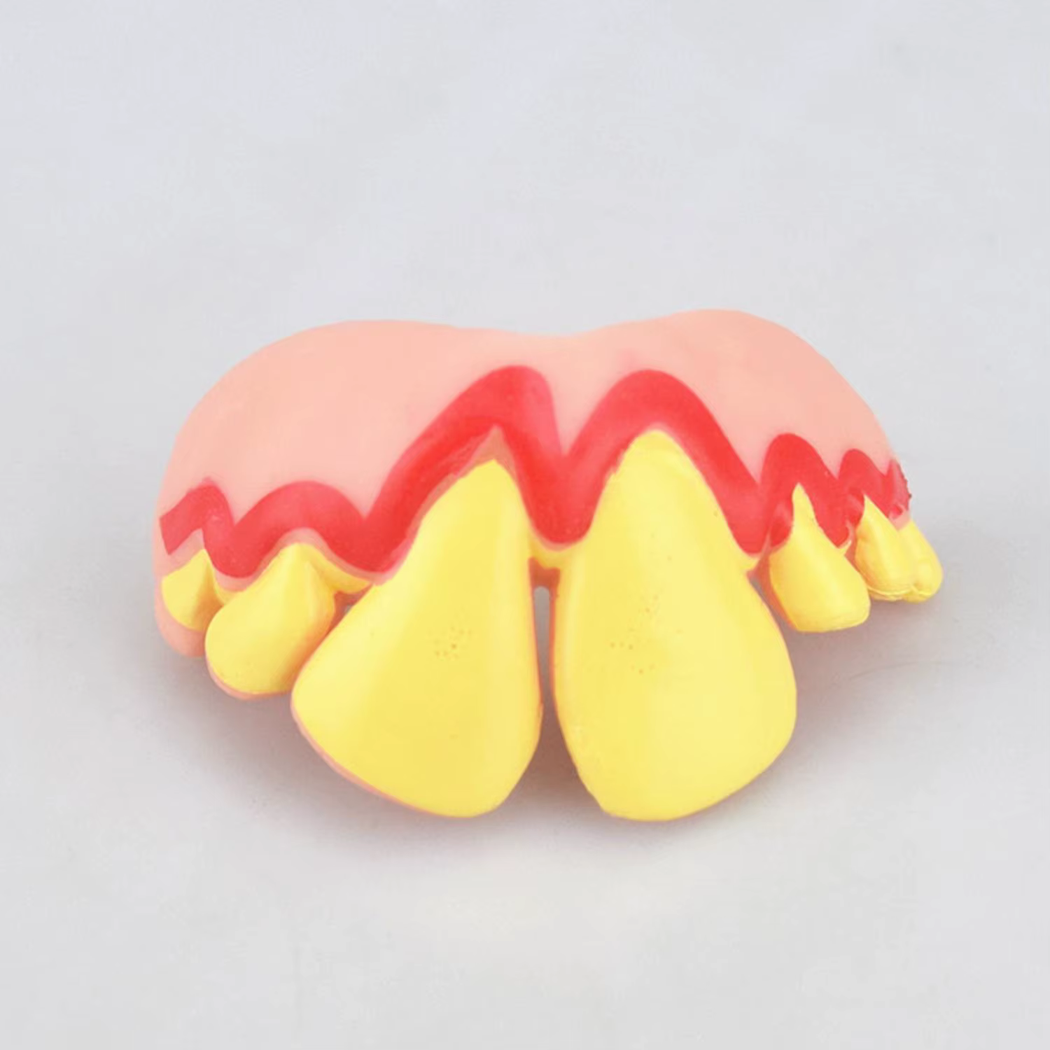 1 paire de fausses dents crocs drôles, accessoire de Costume de Cosplay, fournitures de fête, Halloween Cosplay, prothèses humoristiques, cadeau du poisson d'avril