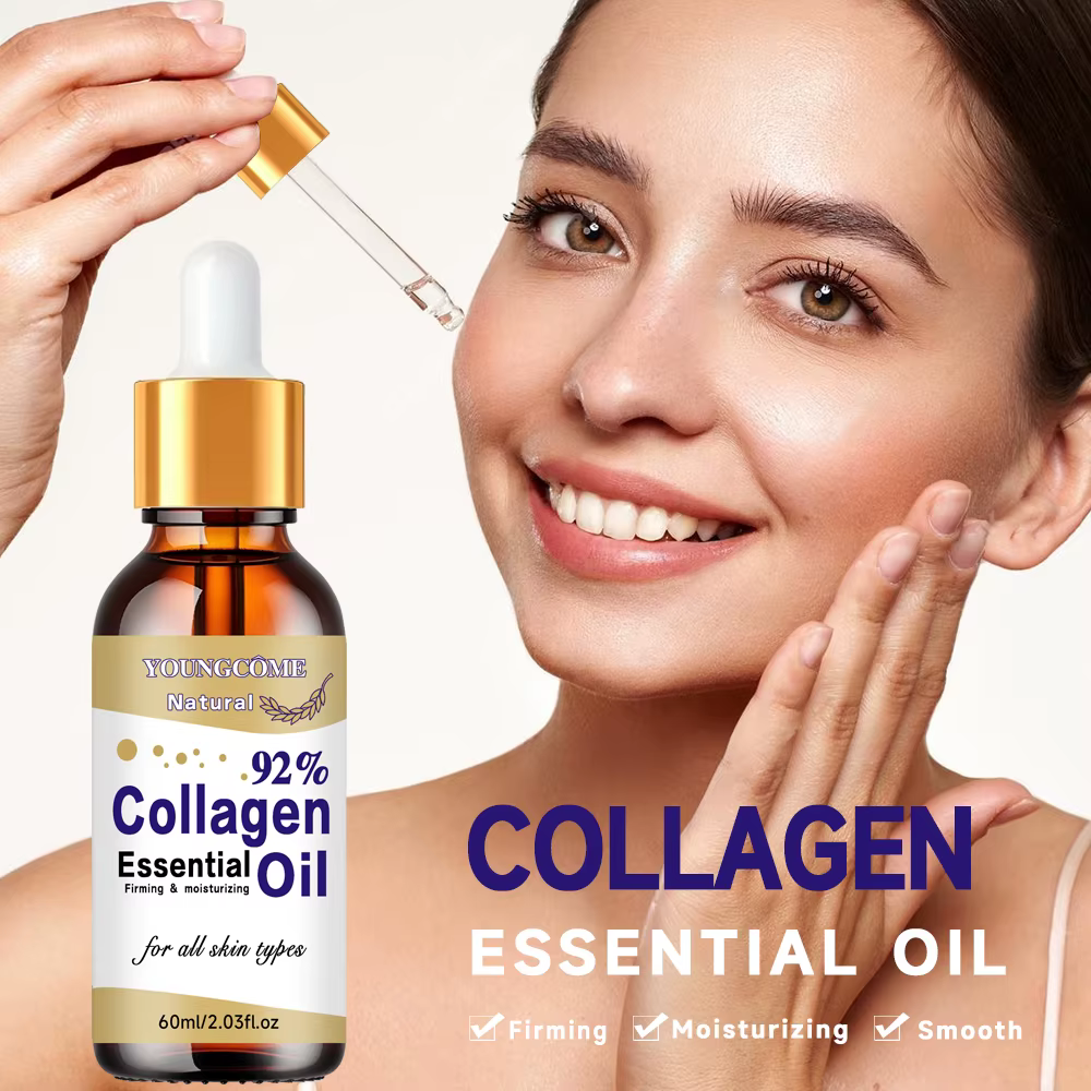 Peptide de collagène – Sérum de collagène anti-âge pour le visage, éclaircissant la peau, réduit les ridules et les rides, guérit et répare la peau
