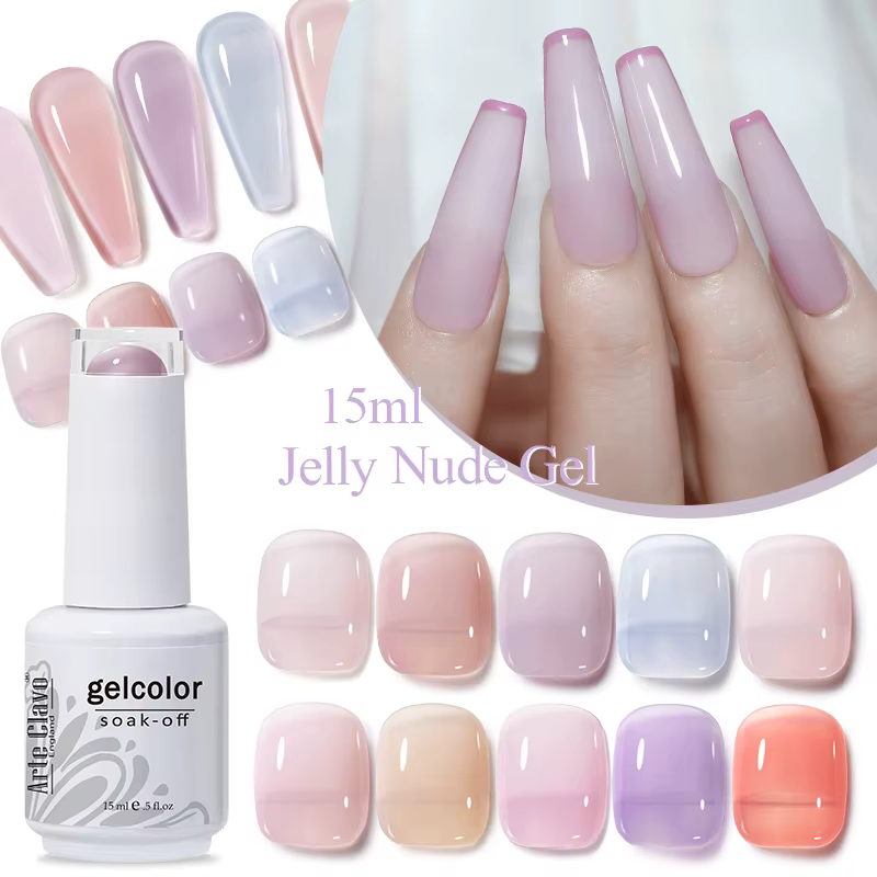 Vernis à ongles semi-permanent Arte Clavo 15ml en gelée