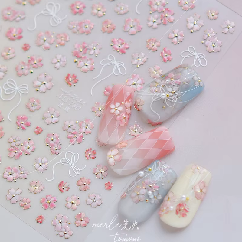 Autocollant pour Nail Art 5D