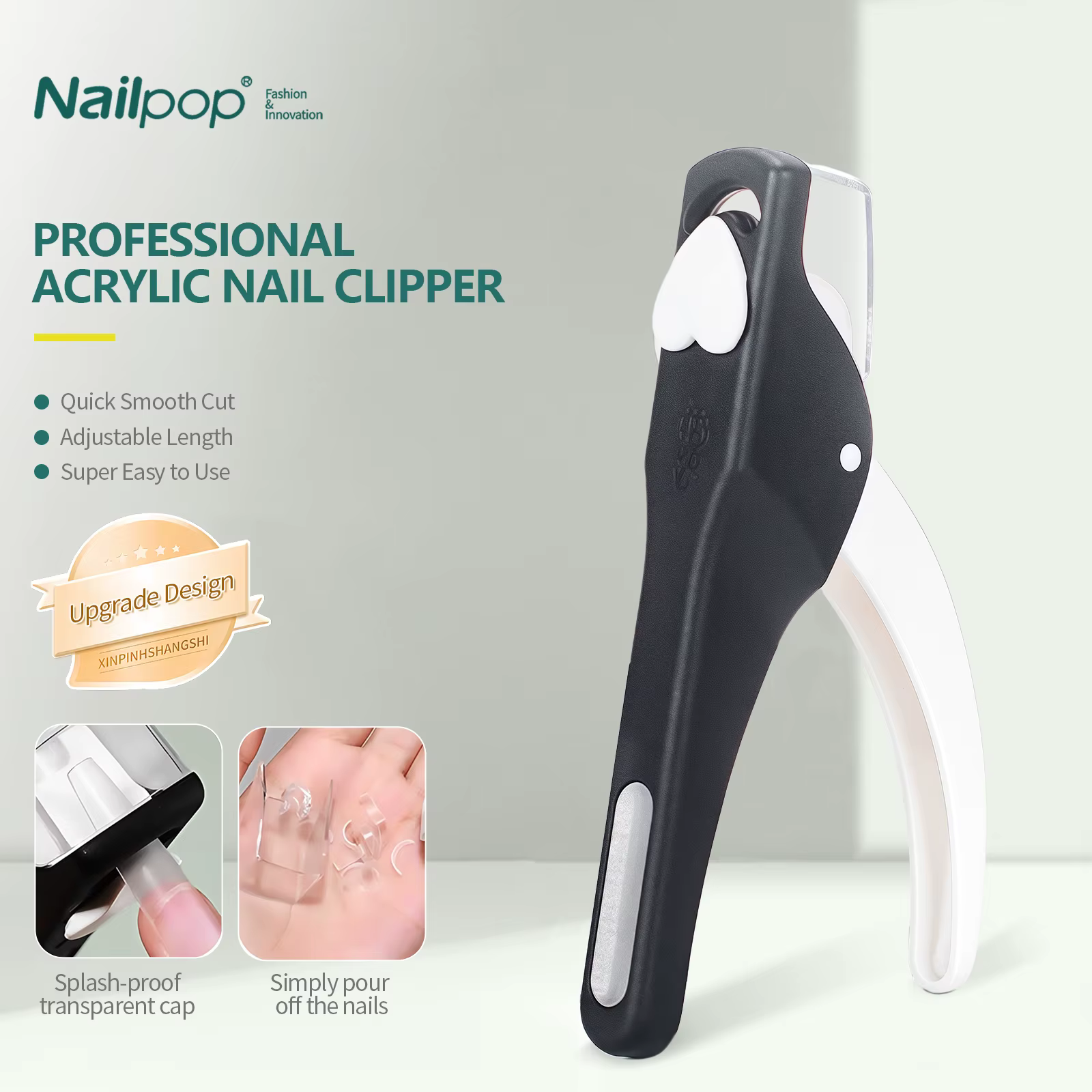 Coupe-ongles Nailpop pour ongles en acrylique