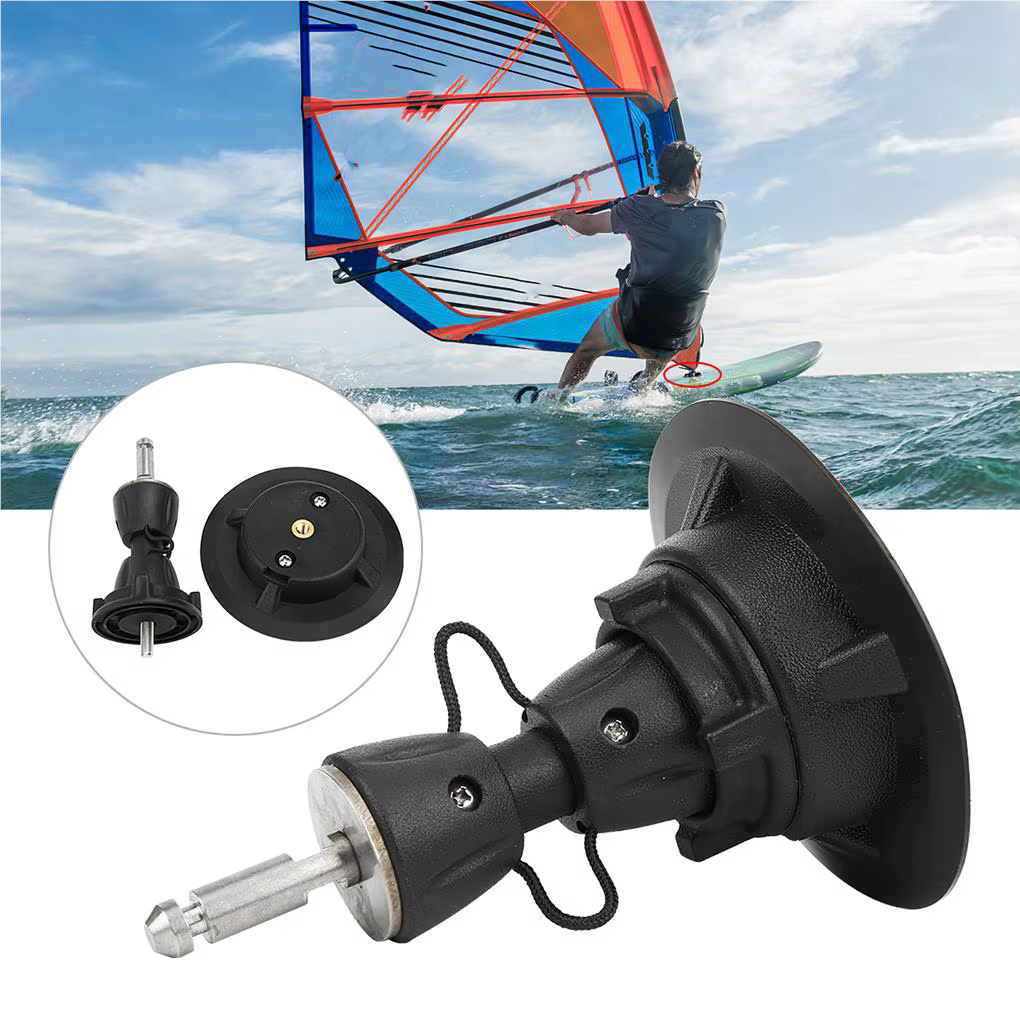 Planche à voile avec base réglable à 360 °, accessoire de remplacement en fibre flexible