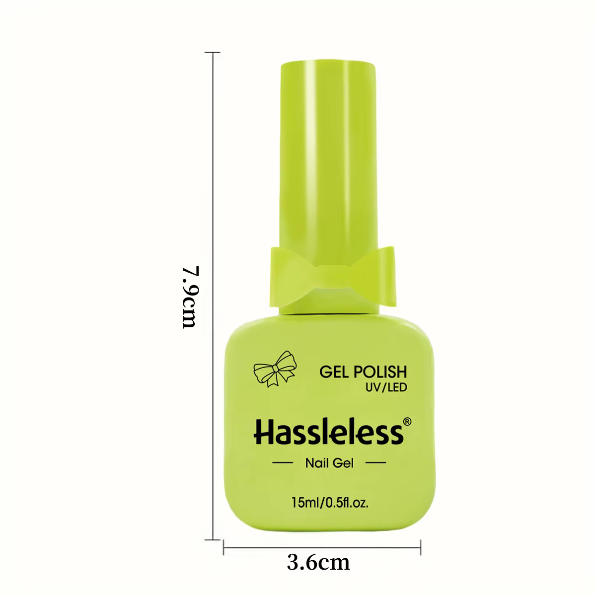 Vernis à ongles gel à usage unique de 15 ml