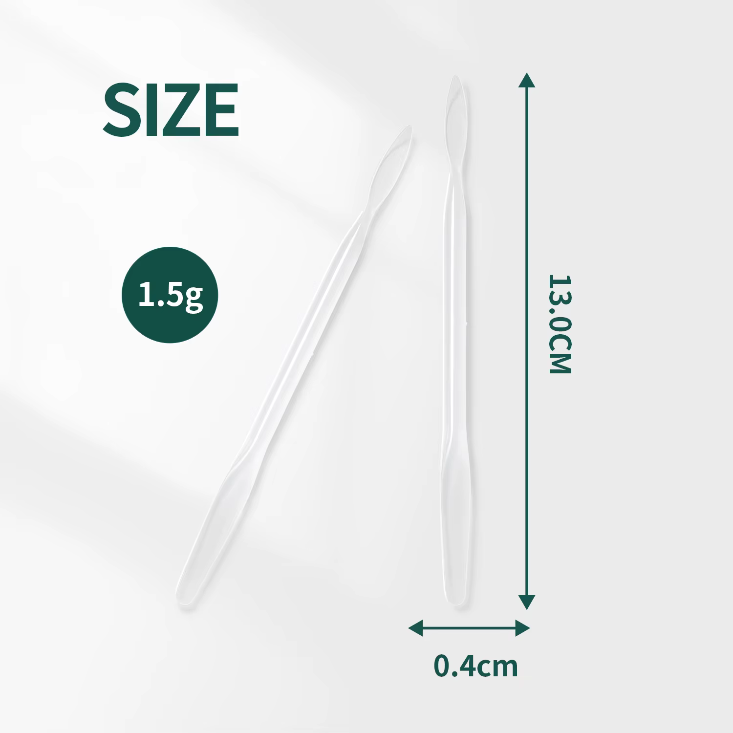 Bâtonnet mélangeur à double tête Nailpop pour gel à ongles liquide