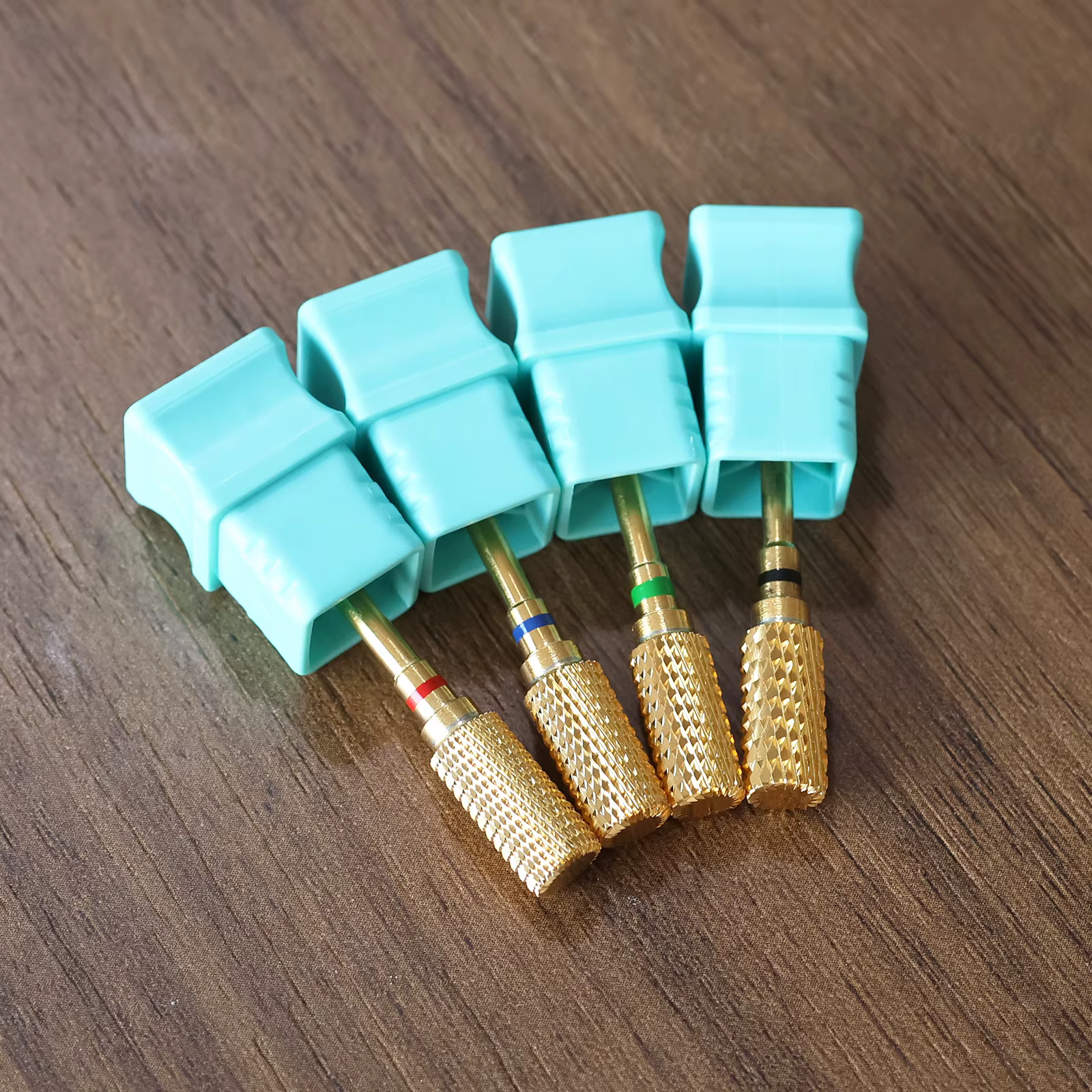 HYTOOS Embouts de ponceuse à ongles professionnels en titane anti-poussière