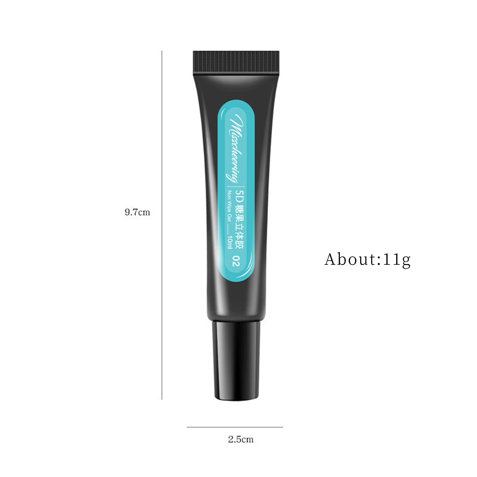 Gel à ongles 3D embossé 5D sans résidu 10ml