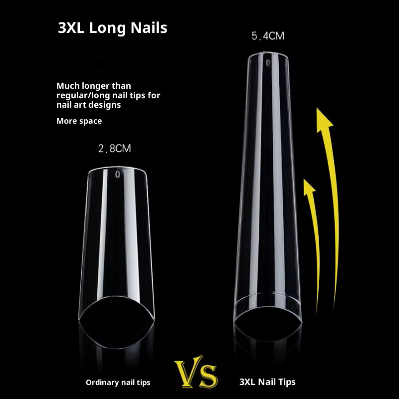 Kit d'extension d'ongles facile – 240 formes à double gabarit en 15 tailles