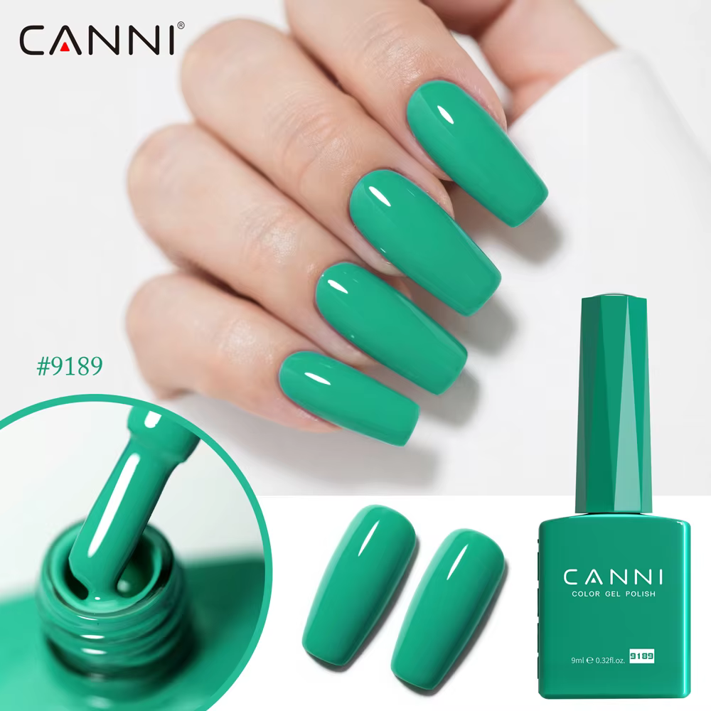 Vernis à ongles en gel CC8 CANNI 9ml SANS HEMA Couleurs estivales Soak Off UV LED Semi-permanent Texture lisse Nail Art Manucure
