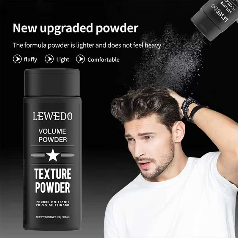 Poudre coiffante pour cheveux, contrôle de l'huile, poudre moelleuse pour augmenter le Volume des cheveux instantanément, coiffure longue durée pour hommes et femmes