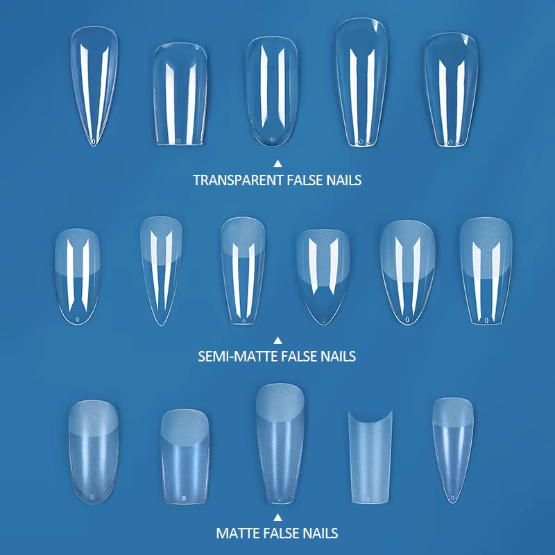 120 pièces faux ongles presse sur acrylique