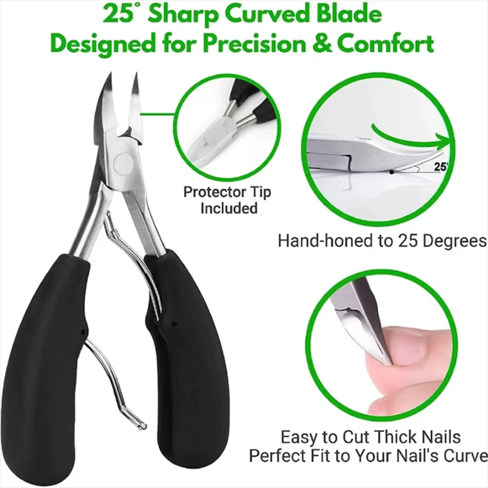 Coupe-ongles pour ongles incarnés, pince de correction podologique, coupe-cuticules, outil de soin des mains et des pieds pour paronychie, pédicure et manucure