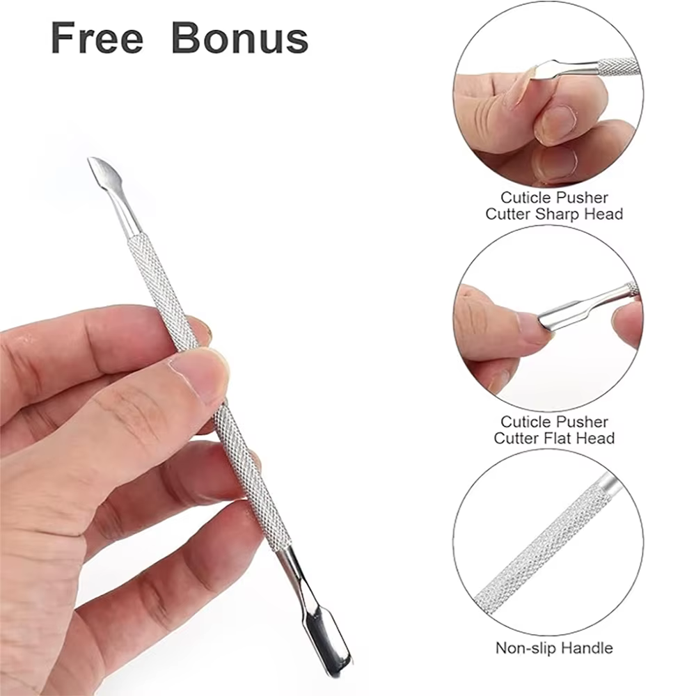 Pince à épiler pour cuticules d'ongles