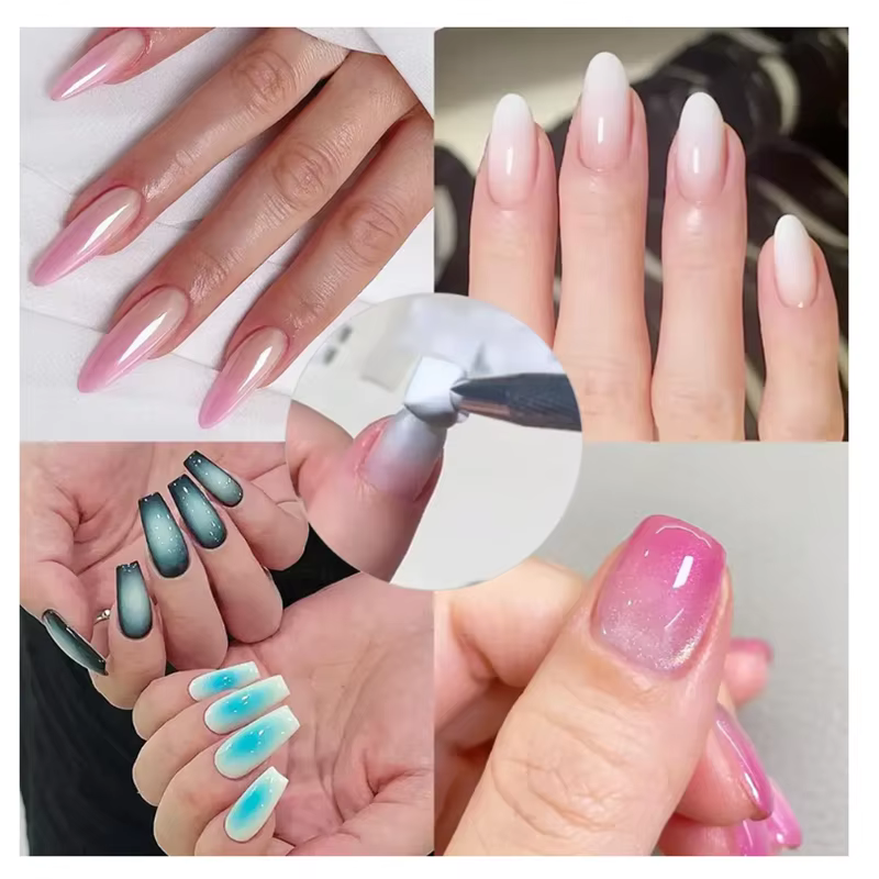 Éponges à ongles douces pour Nail Art ombré