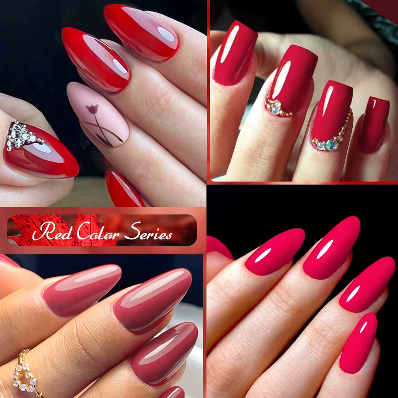 Vernis à ongles Gel rouge vin 7ML