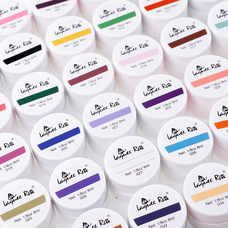 36 couleurs ongles uv gel vernis constructeur ensemble pour Nail Art conseils Extension manucure bricolage outils