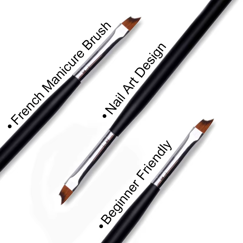 Brosse de manucure française à faire soi-même