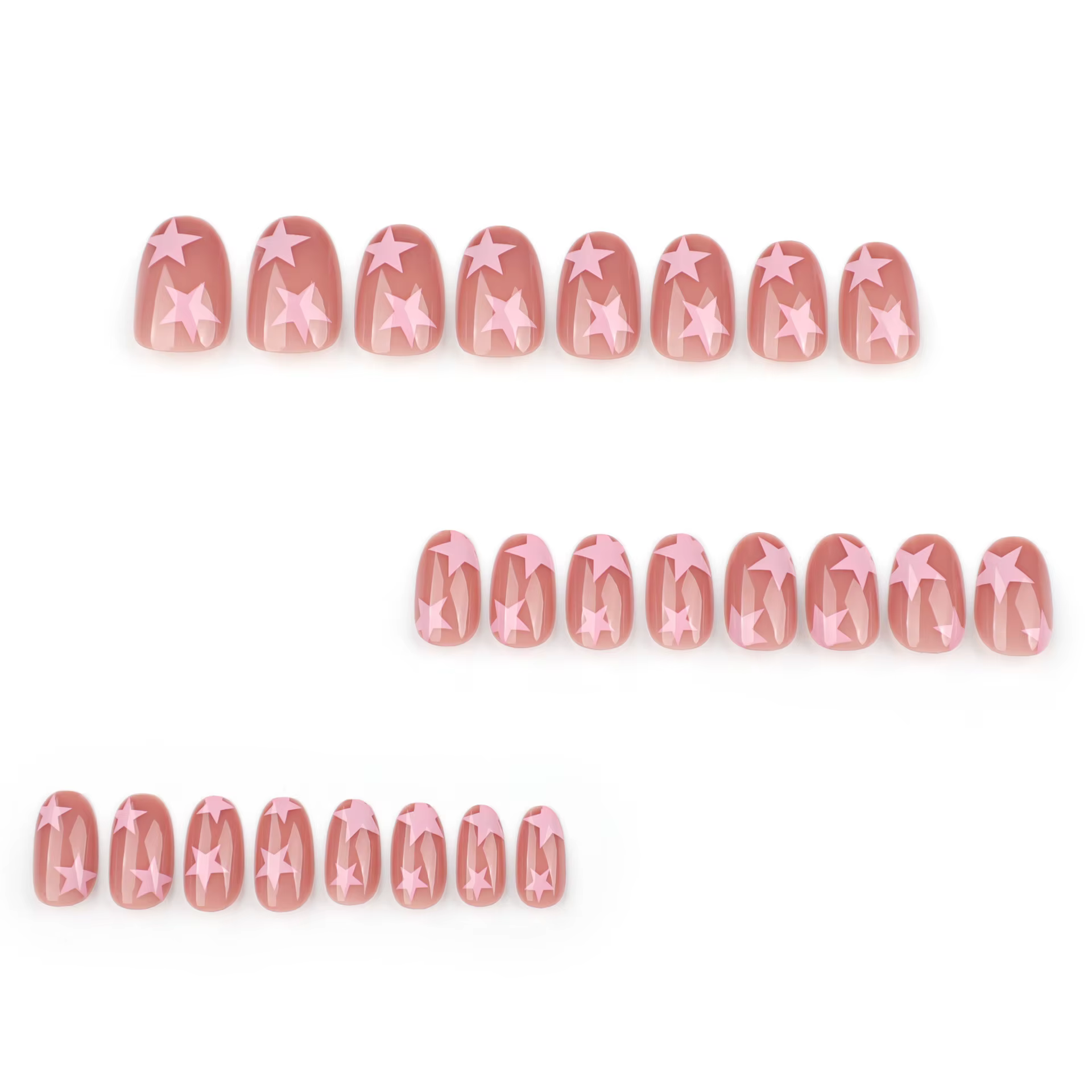 Faux ongles couleur chair