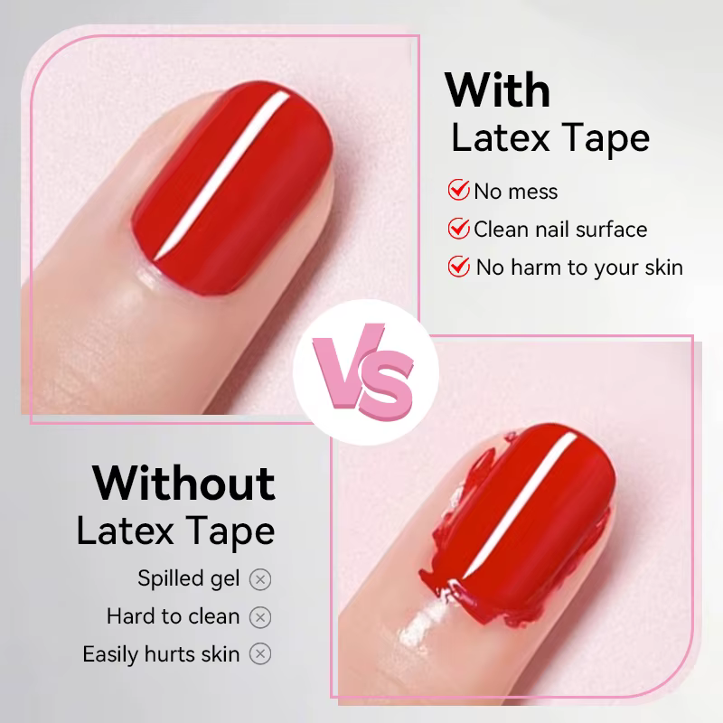 LILYCUTE 7ml dissolvant de Gel magique pour ongles avec ensemble d'outils de manucure décollable en Latex