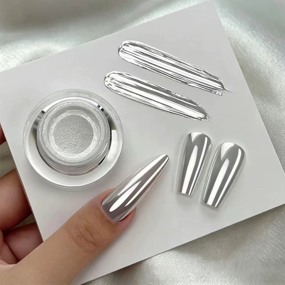 Paillettes Aurora Chrome pour Ongles
