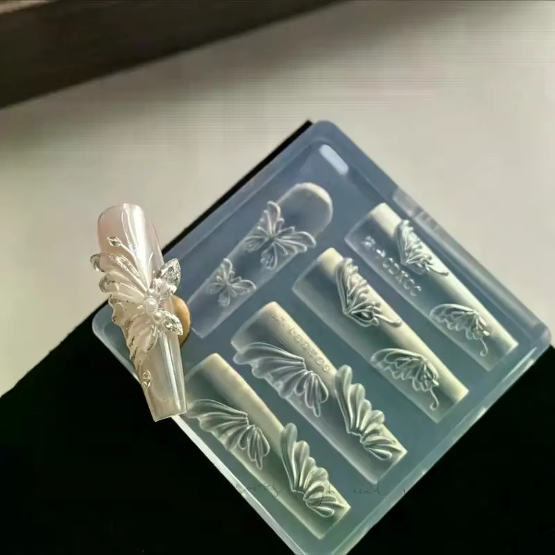 Moule créatif en cristal pour nail art