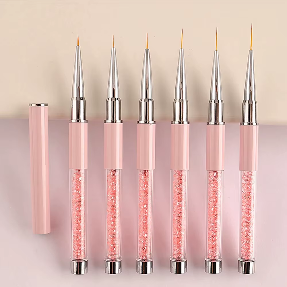 Stylo pinceau rose pour Nail Art
