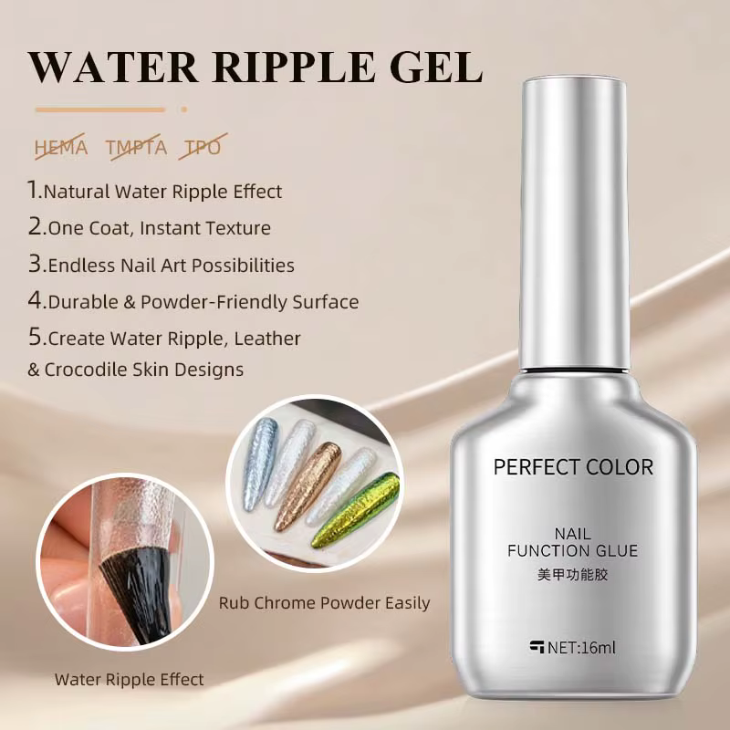 Vernis à ongles gel effet vague d'eau PERFECT COLOR