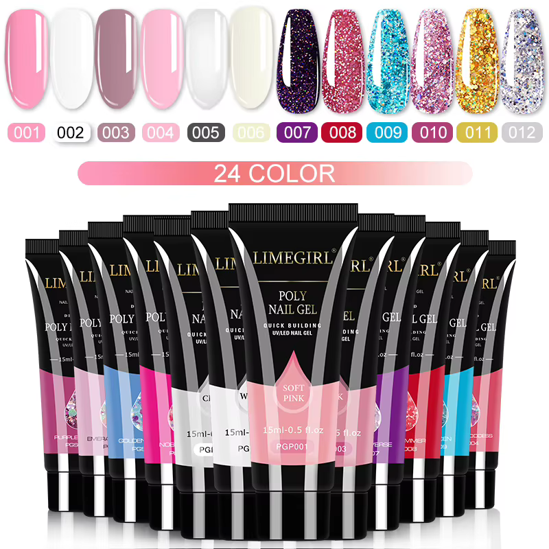 Ensemble de Gel pour ongles en Poly