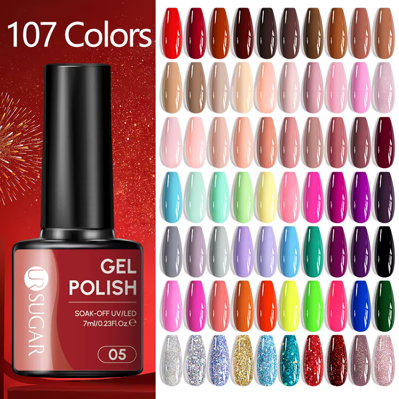 UR SUGAR 7ML Gel à ongles Fresh Macaron 107 couleurs
