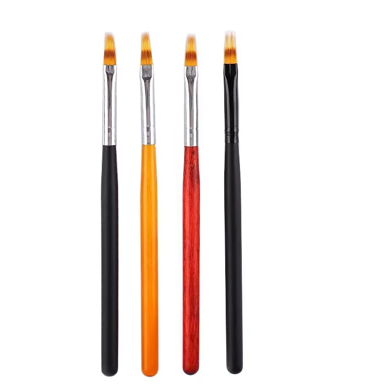 Pinceau pour nail art, design dentelle ombré